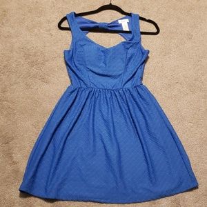 Blue summer dress